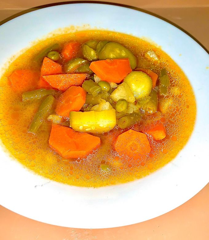صورة لوصفة شوربة خضار
