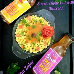 A picture of Sweet N Sour Macroni Dal.