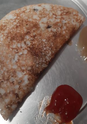 A picture of Rice dosa.