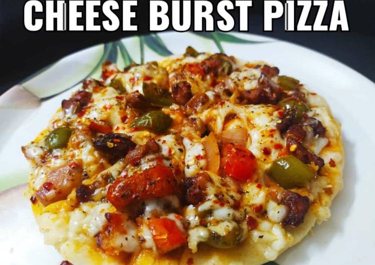 Step-by-Step Guide to Prepare Super Quick Homemade Cheese Burst Pizza