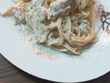 Κοτόπουλο πρασάτο.... a la creme