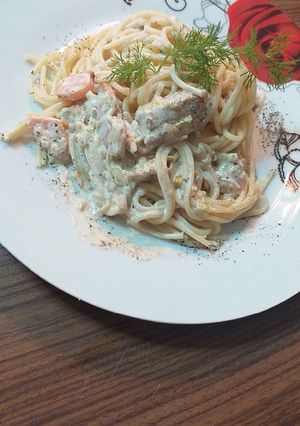 Φωτογραφία της συνταγής Κοτόπουλο πρασάτο.... a la creme
