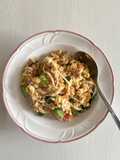"Fake fried noodles" with tuna