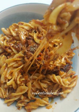 Foto resep Fusili sarden pedas