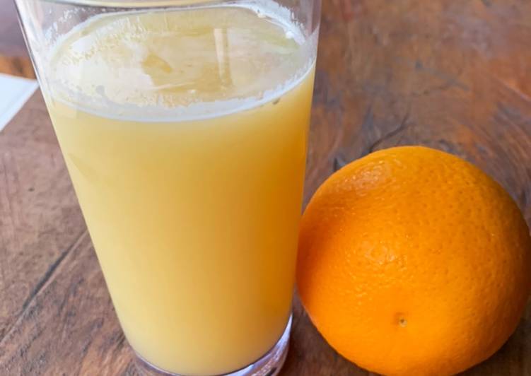Pear and Orange Juice