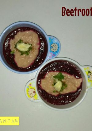 Foto resep Beetroot Chicken (MPASI 6bln)