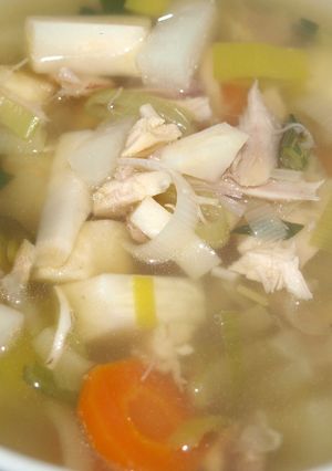 Foto principal de Caldo de pollo casero