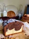 Plumcake de chocolate y vainilla!