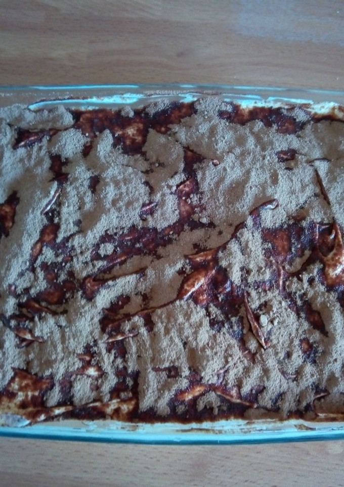 Una foto de Tiramisú sin huevo