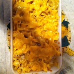 A picture of Tuna Noodle Casserole.