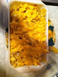 A picture of Tuna Noodle Casserole.