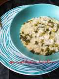 Risotto with Asparagus and Gorgonzola