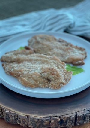 Una foto de Las milanesas sin gluten de Peti