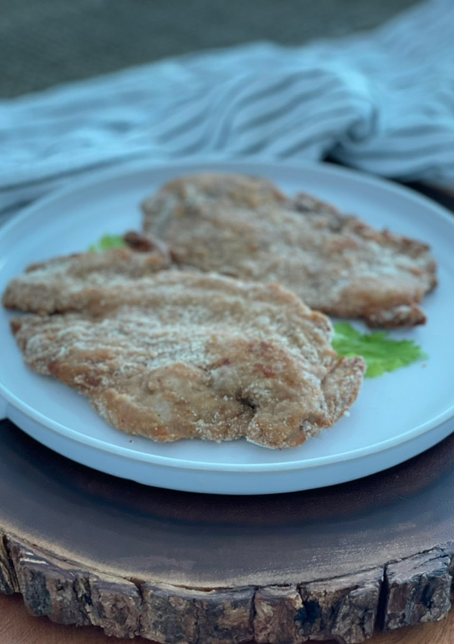 Una foto de Las milanesas sin gluten de Peti