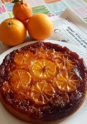 Une photo de Gâteau à l'orange