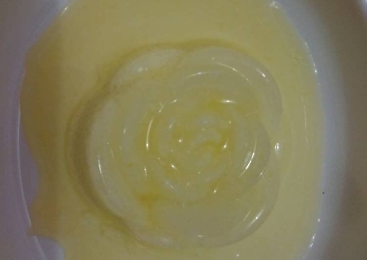 Puding Jagung saus Jeruk