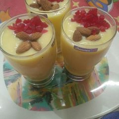 A picture of Mango shake.