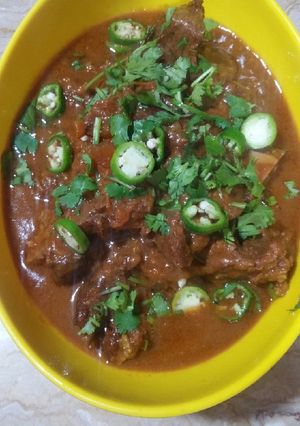 A picture of Beef masala.