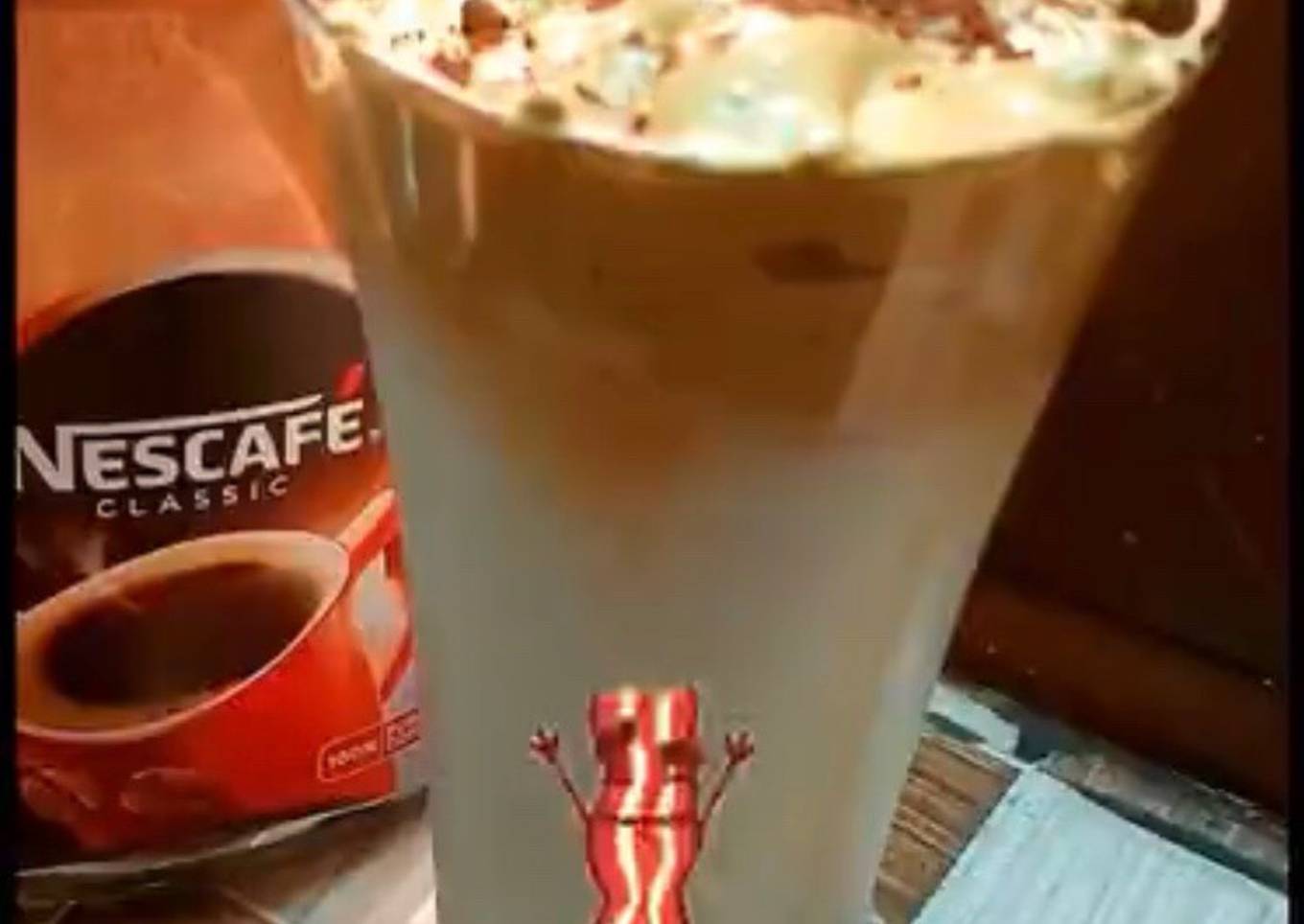 Dalgona coffee