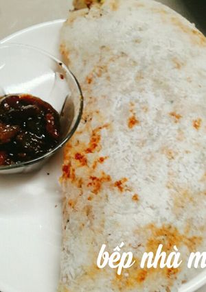 Hình của món Cơm cháy kho quẹt.
