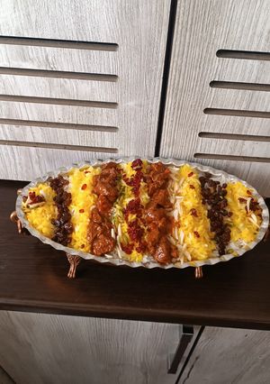 عکسی از دستور قیمه نثار قزوینی