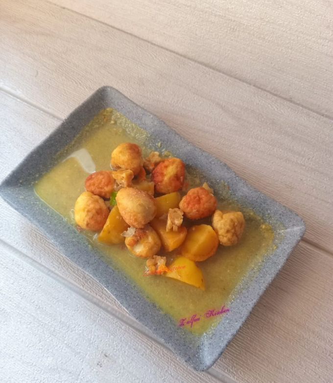 Foto resep Sayur Lodeh Kentang & Telur Puyuh