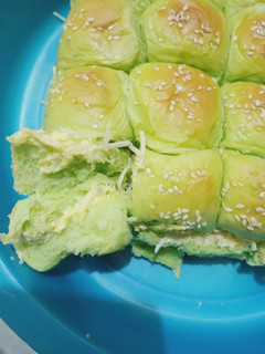 Foto resep Roti sobek pandan keju 🍃