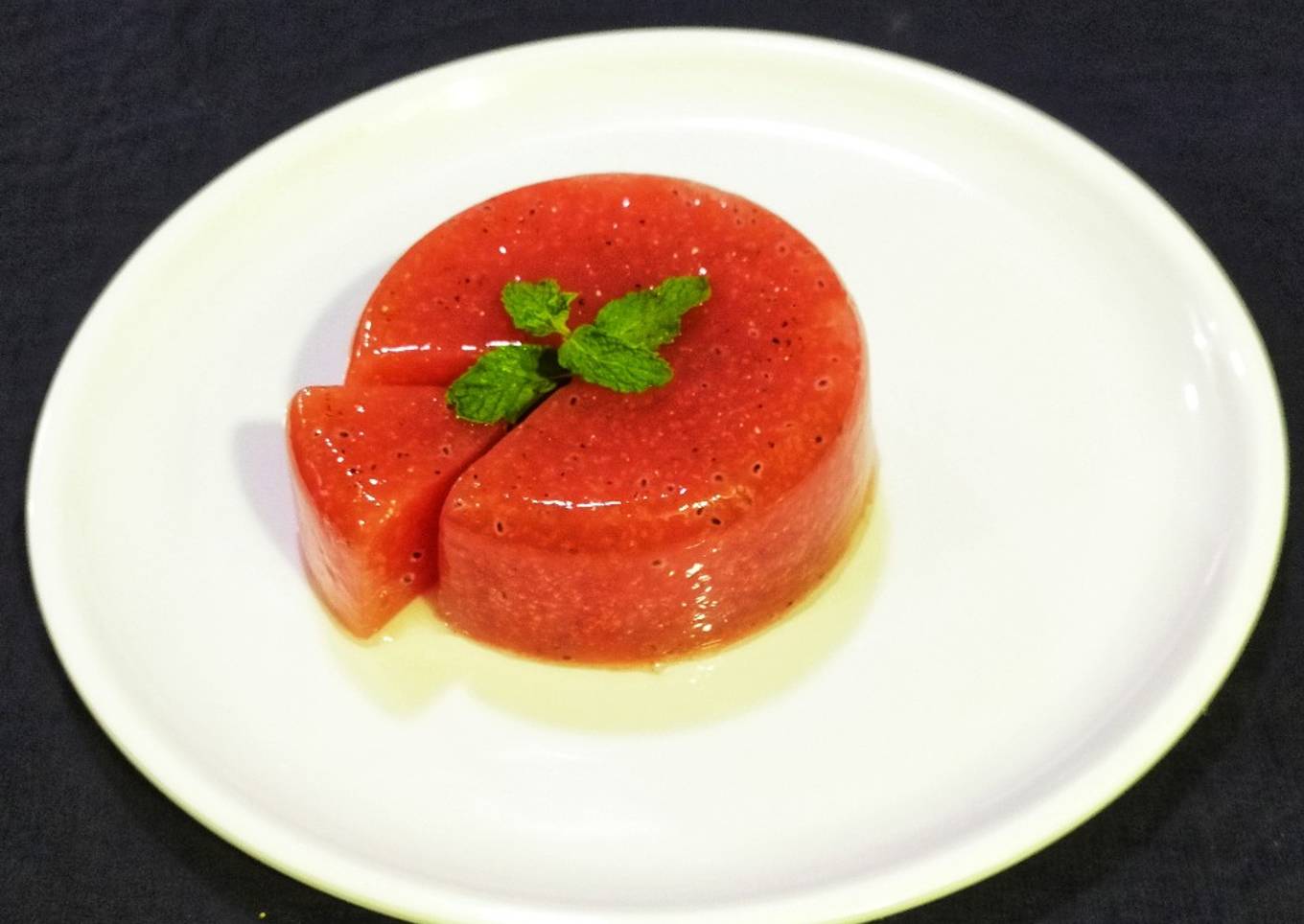 Watermelon Jelly Cake