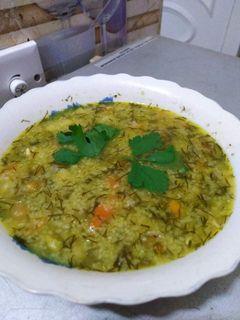 صورة لوصفة شوربة شبت