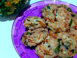 Lauk : Perkedel Tahu Sayur