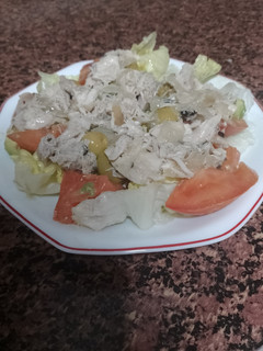 Una foto de Ensalada de Pollo escabechado