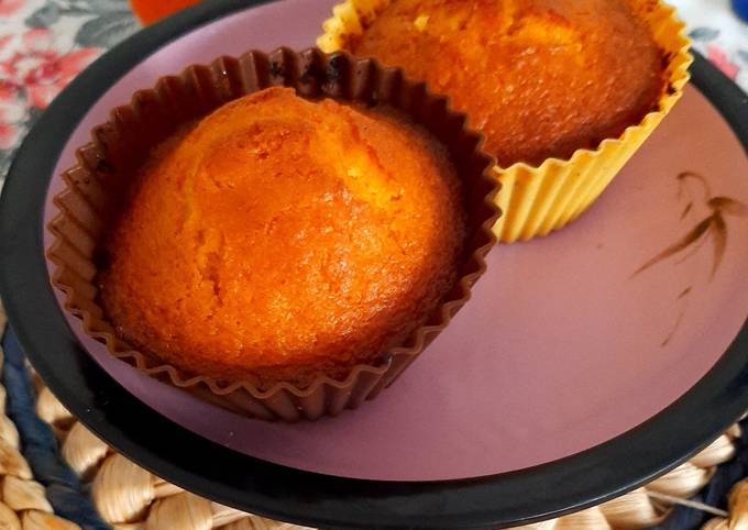 Muffin allo yogurt e arancia