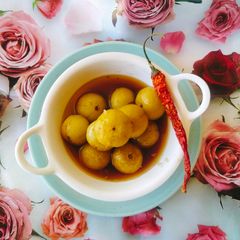 A picture of AMLA Murabba 😋 (winter special Gooseberry Murabba 😋 A sweet pickle).