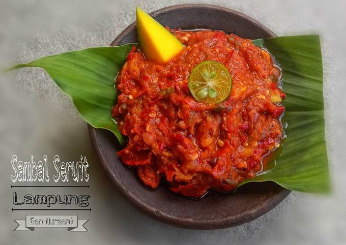 Resep Sambal Seruit Khas Lampung Oleh Een Nuraeni Cookpad