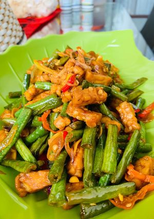 Foto resep Orek Tempe dan Kacang Panjang