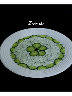 عکسی از دستور ماست و خیار و شوید