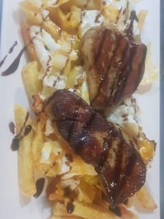 Una foto de Huevos revueltos con foie