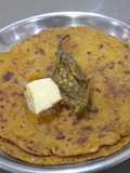 Gluten free Jowar Vegetable Paratha