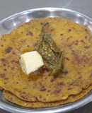 Gluten free Jowar Vegetable Paratha