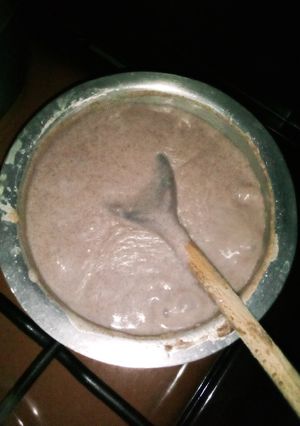 A picture of Wimbi mtama porridge.