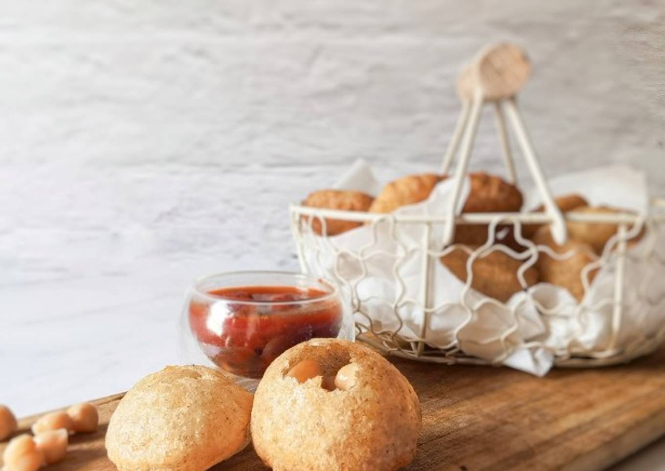 Pani Puri Tanpa Gluten (India)