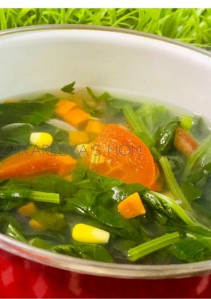 Foto resep Sayur Bening Bayam untuk si kecil