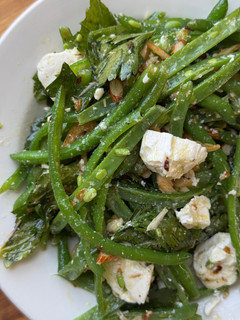 A picture of Mediterranean Green Bean Salad.