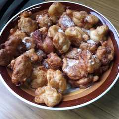 Una foto de Buñuelos de banana