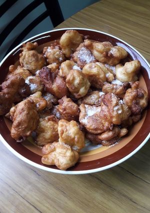 Una foto de Buñuelos de banana
