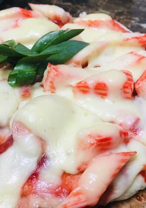 Hình của món Pizza (không dùng lò).