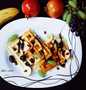 Easy Steps to Prepare Easy Belgian fruit waffle the Delicious Makes you drool