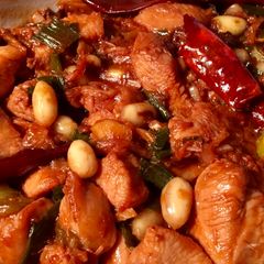 Hot Peanut Chicken A picture of Hot Peanut Chicken.