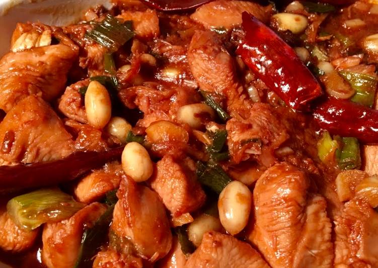 Steps to Make Award-winning Hot Peanut Chicken