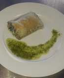 Strudel de Espinaca, Philadelphia y Champiñones